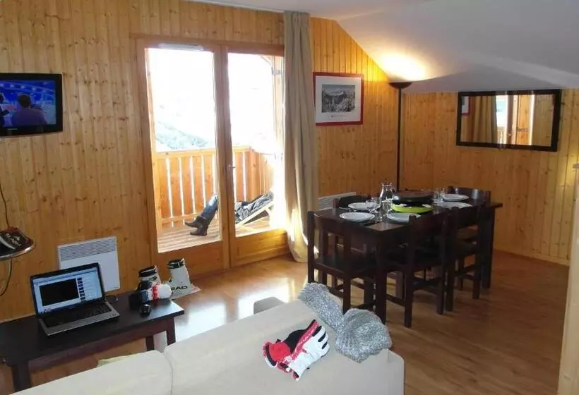 ２ベッドルームアパートメント, Résidence Goélia Les Chalets Des Ecourts