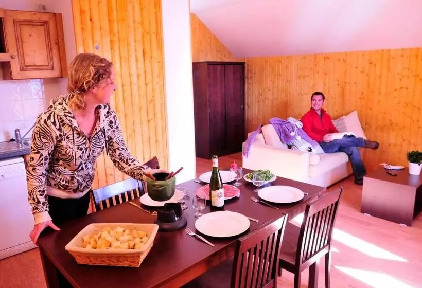 ２ベッドルームアパートメント, Résidence Goélia Les Chalets Des Ecourts