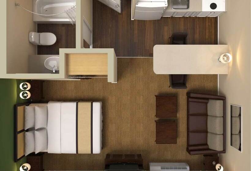 Студия Deluxe, Extended Stay America Suites  Fishkill  Route 9