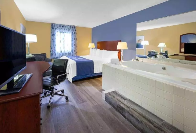 キングサイズベッドのスタンダードルーム, Days Inn By Wyndham Milan Sandusky South