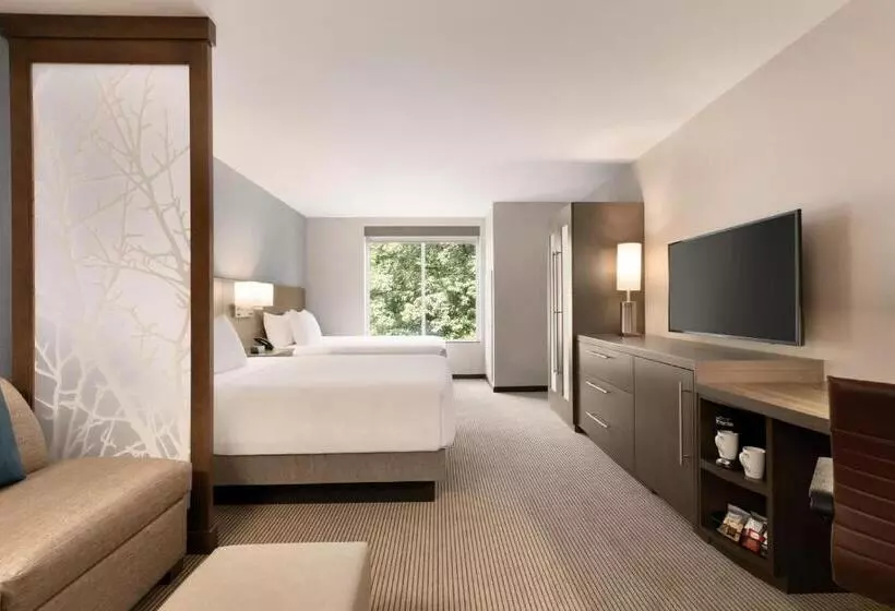 ２ダブルベッドのスタンダードルーム, Hyatt Place Fort Lee/george Washington Bridge