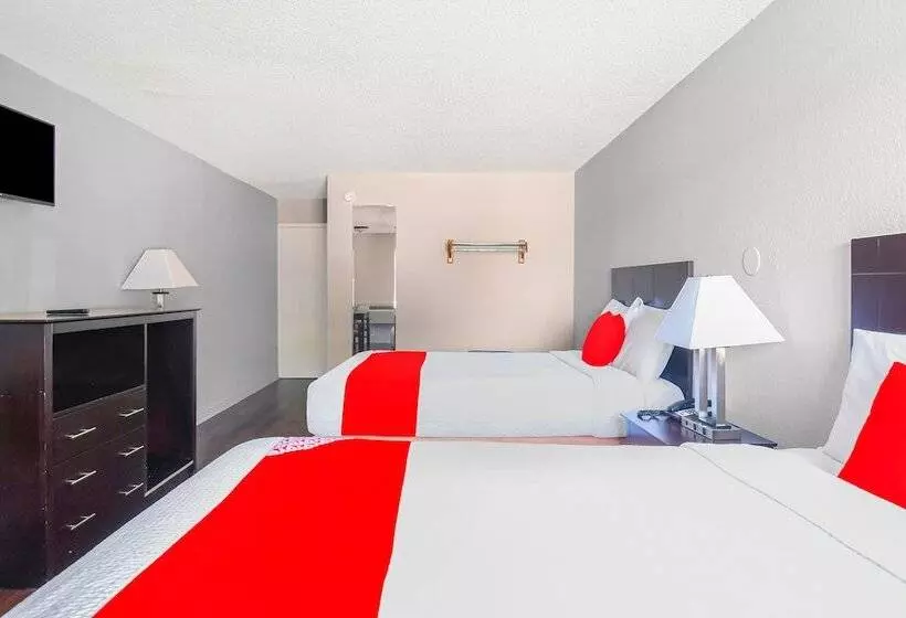２ダブルベッドのスタンダードルーム, OYO Hotel Irving DFW Airport South