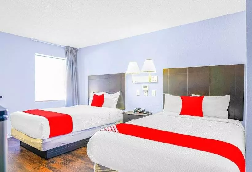 ２ダブルベッドのスタンダードルーム, OYO Hotel Irving DFW Airport South