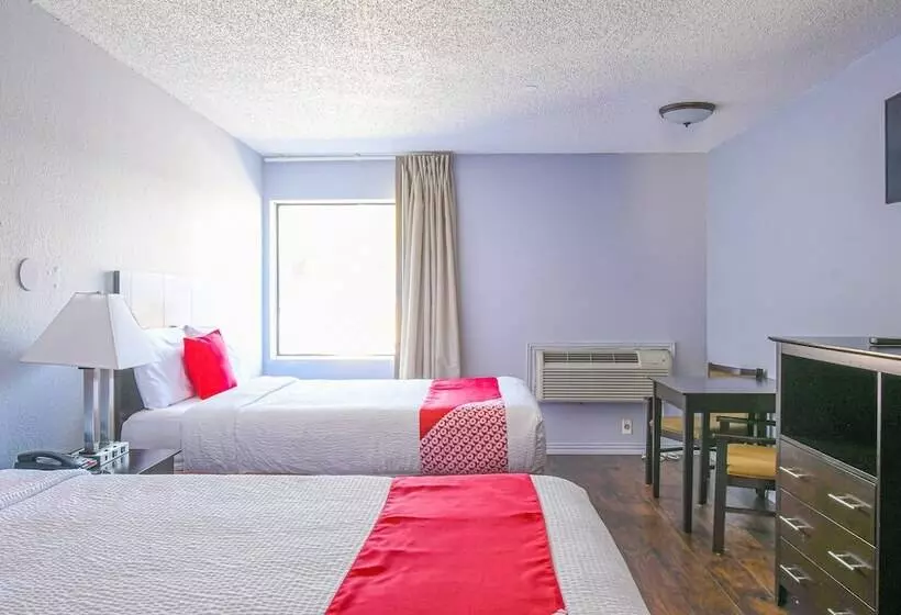 ２ダブルベッドのスタンダードルーム, OYO Hotel Irving DFW Airport South