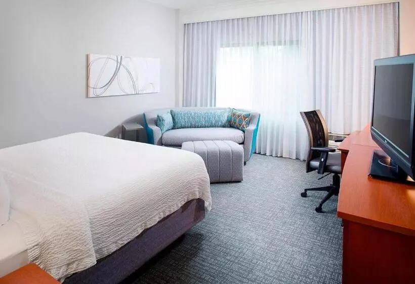 身障者適用キングサイズベッドルーム, Courtyard By Marriott Roanoke Airport