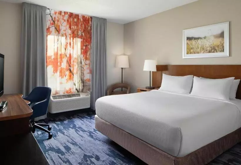 キングサイズベッドのスタンダードルーム, Fairfield Inn Charlotte Mooresville Lake Norman