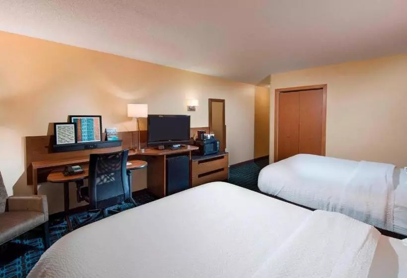 クイーンサイズベッドのスタンダードルーム, Fairfield Inn And Suites Charleston North/university Area