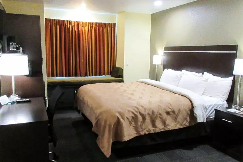 キングサイズベッドのスタンダードルーム, Quality Inn & Suites Near Nas Fallon