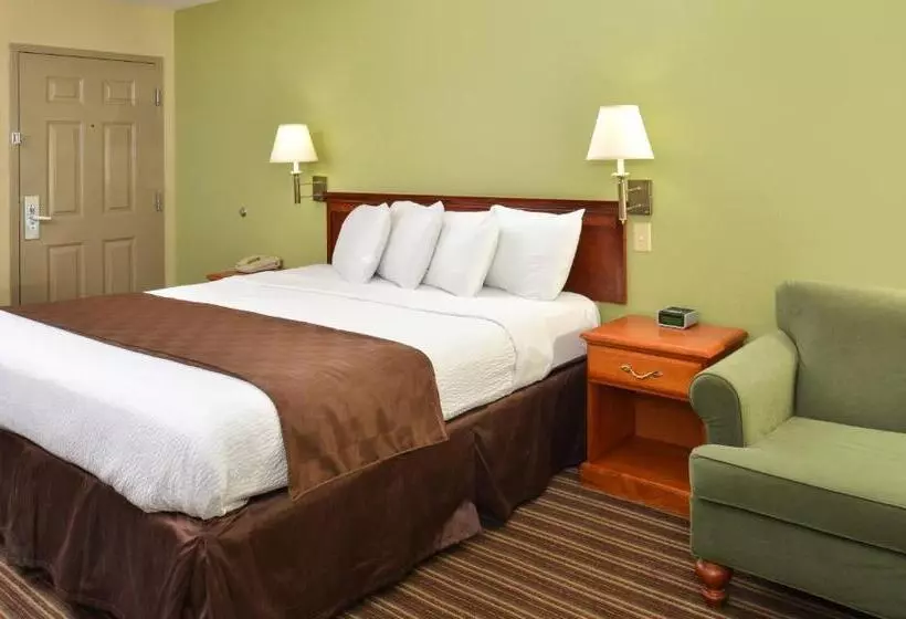 キングサイズベッドのスタンダードルーム, Americas Best Value Inn And Suites Little Rock