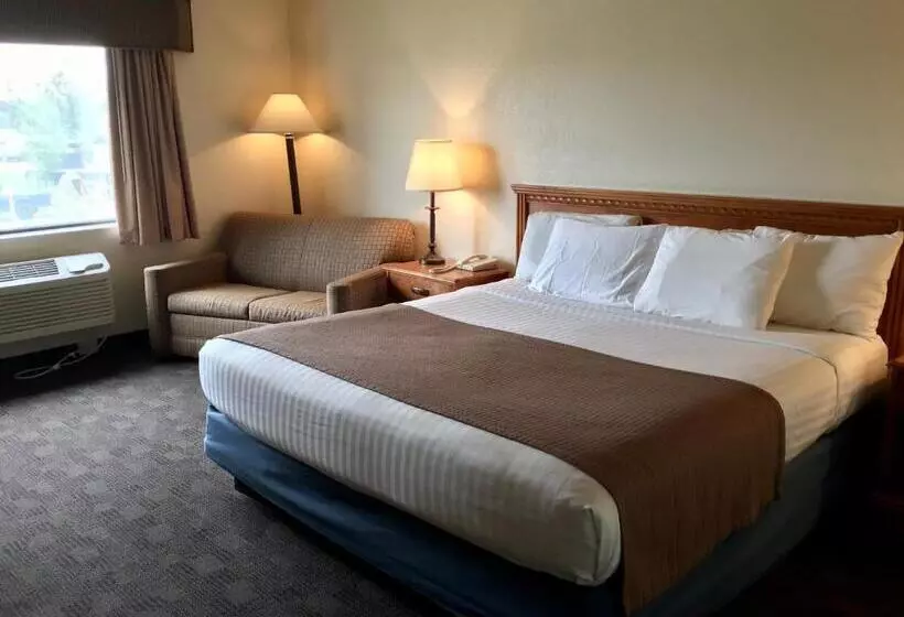 身障者適用キングサイズベッドルーム, Americinn By Wyndham Rexburg Byui