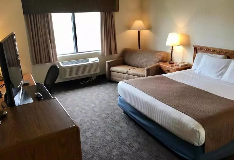 身障者適用キングサイズベッドルーム, Americinn By Wyndham Rexburg Byui