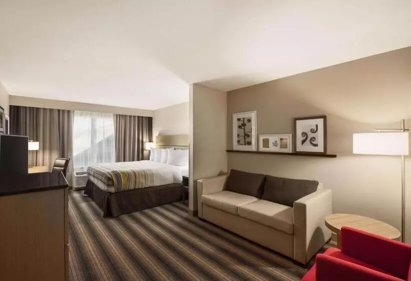 キングサイドベッドのスタンダードワンルーム, Country Inn & Suites By Radisson, Merrillville, In