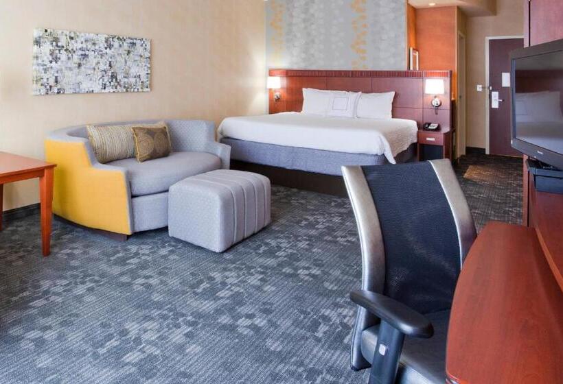 キングサイズベッドのスタンダードルーム, Courtyard Rochester Mayo Clinic Area/saint Marys