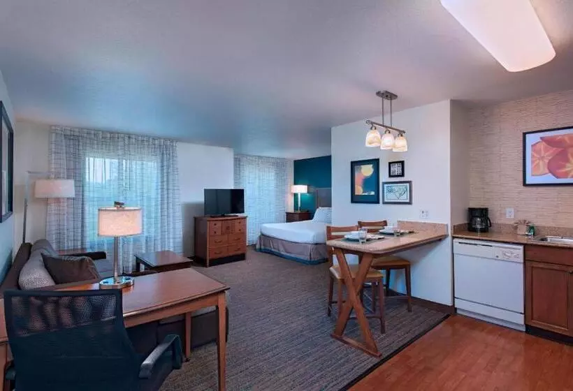 キングサイドベッドのスタンダードワンルーム, Residence Inn Columbia