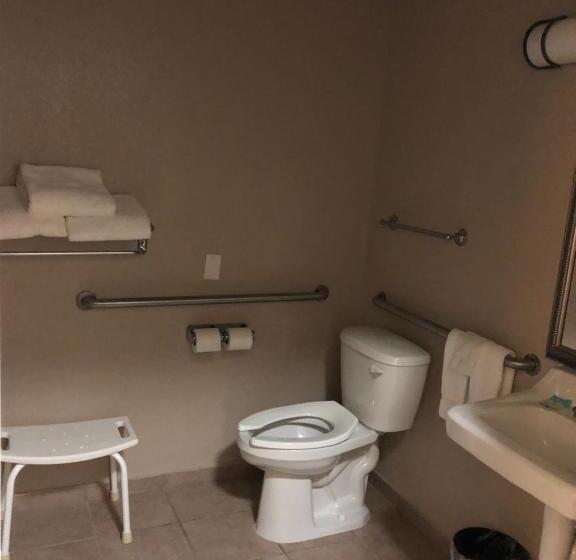 Номер Стандарт Кровать Кинг Адаптированный для Инвалидов, Americas Best Value Inn   Gun Barrel City