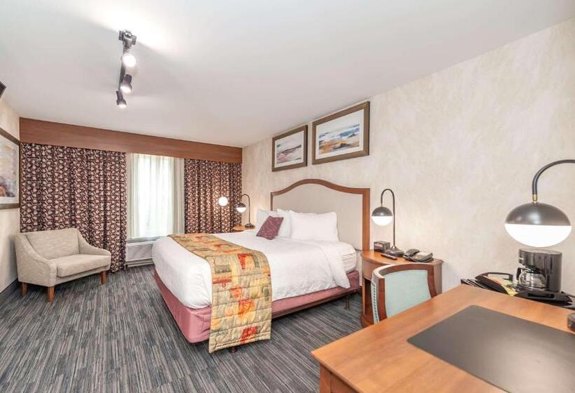 キングサイズベッドのスタンダードルーム, Bellissimo Hotel, Trademark By Wyndham Near Foxwoods Casino