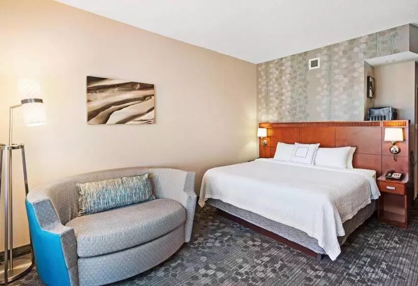 キングサイズベッドのスタンダードルーム, Courtyard By Marriott Knoxville Airport Alcoa