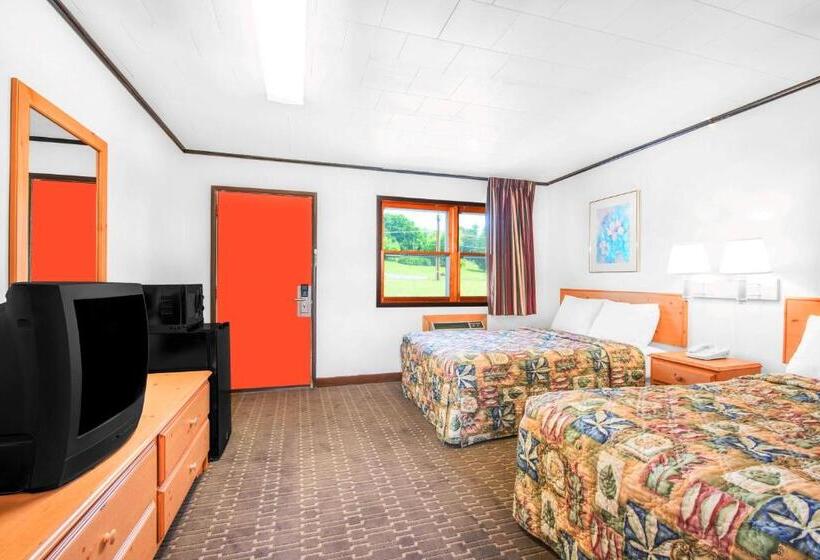 스탠다드 룸 더블 침대 2개, Knights Inn Pine Grove