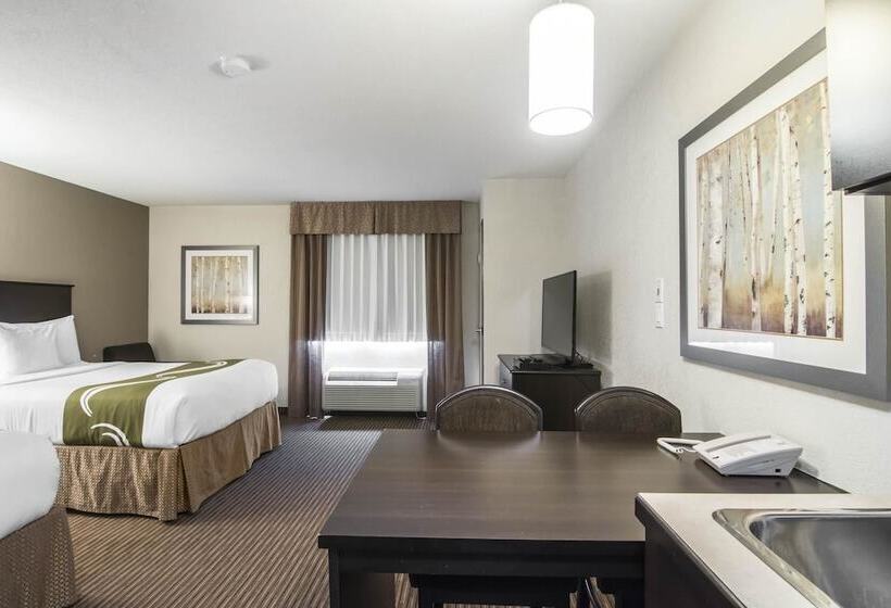 غرفه قياسيه سريرين مزدوجين, Quality Inn & Suites Thompson