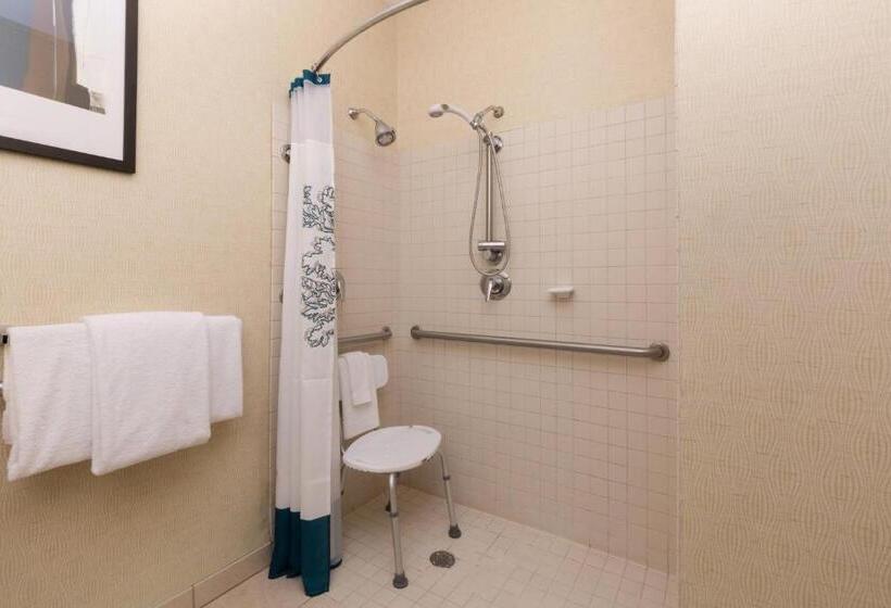 带大床的标准工作室, Residence Inn By Marriott Baton Rouge Near Lsu