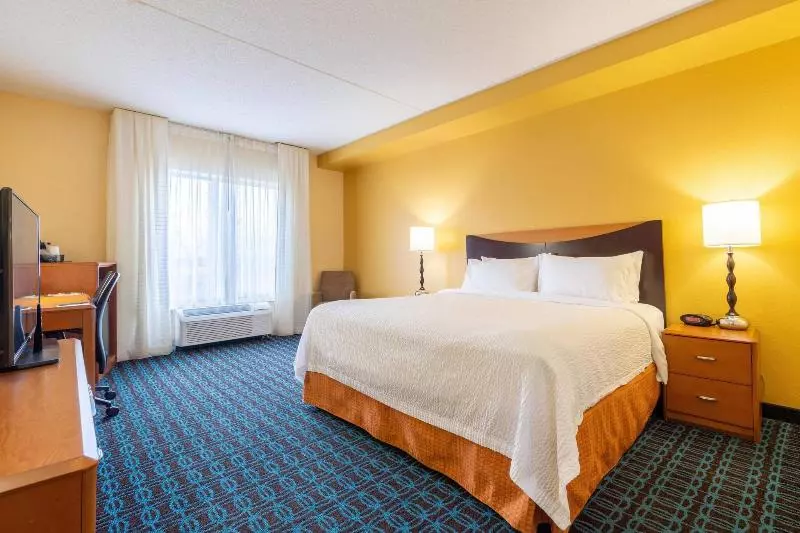キングサイズベッドのスタンダードルーム, Fairfield Inn & Suites By Marriott Carlisle