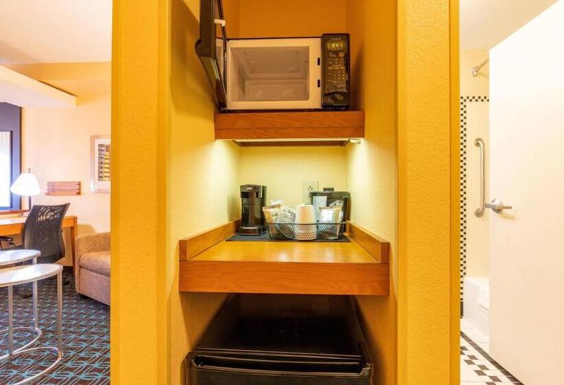 带大床的标准间, Fairfield Inn & Suites By Marriott Carlisle