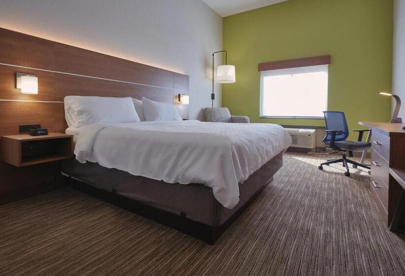 חדר סטנדרט עם מיטת קינג, Holiday Inn Express & Suites Akron Regional Airport Area By Ihg