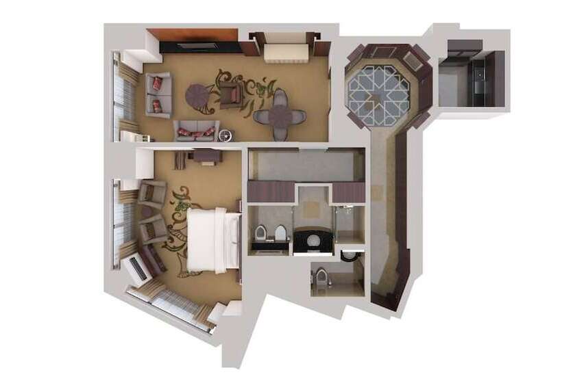 سوییت لوکس, Conrad Dubai