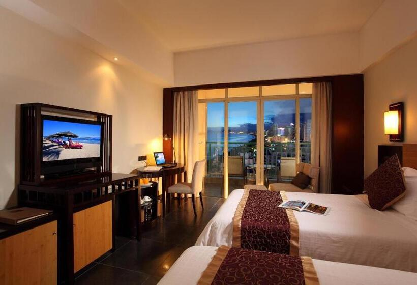 חדר דלוקס צדדי נוף לים, Shengyi Holiday Villa