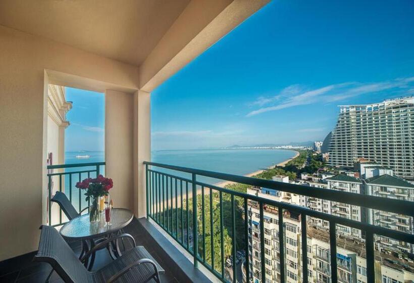 חדר דלוקס צדדי נוף לים, Shengyi Holiday Villa