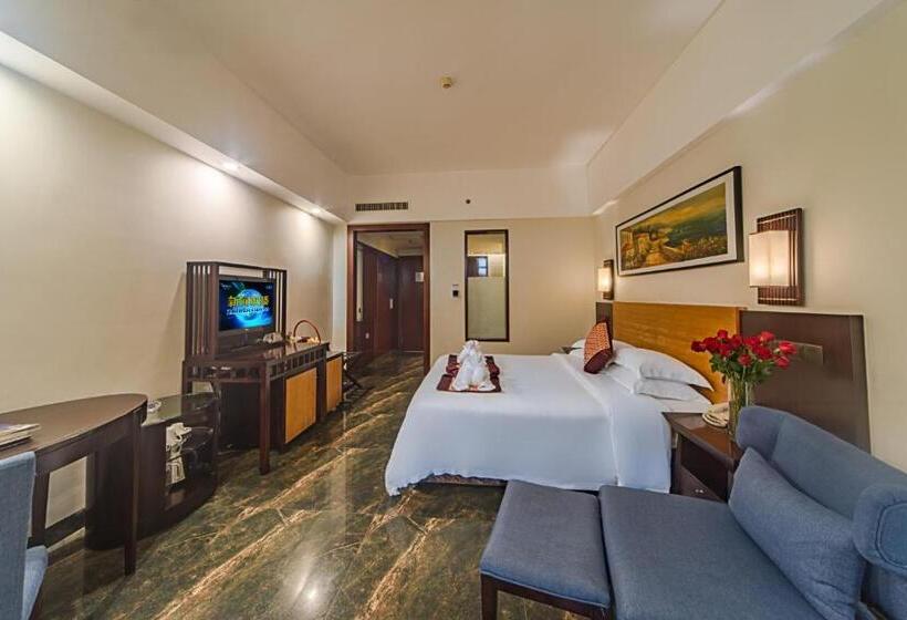 חדר דלוקס צדדי נוף לים, Shengyi Holiday Villa