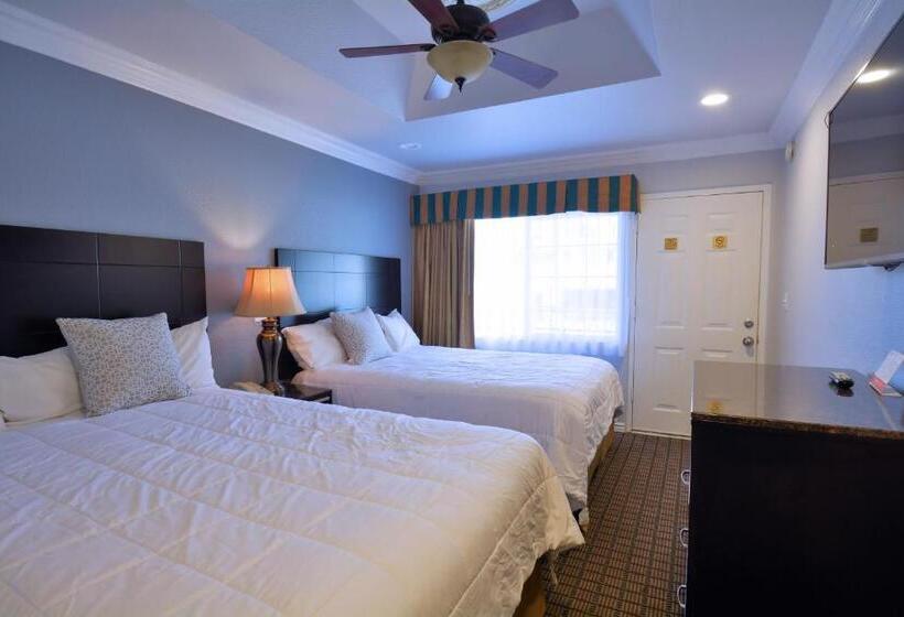 חדר סטנדרט שתי מיטות זוגיות, Crystal Lodge Motel