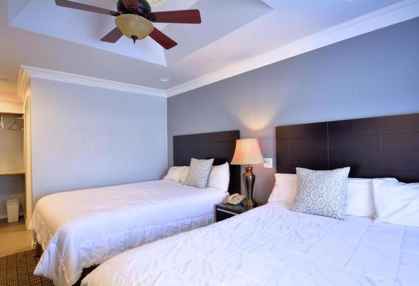 חדר סטנדרט שתי מיטות זוגיות, Crystal Lodge Motel