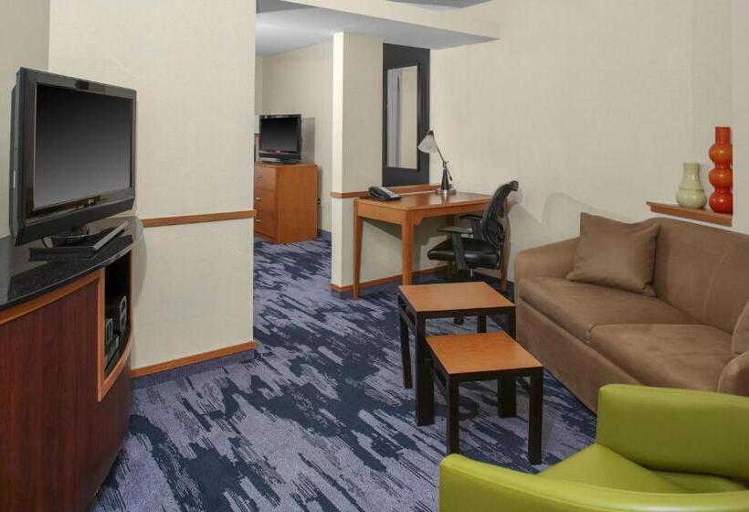 סטודיו סטנדרט, מיטה זוגית, Fairfield Inn & Suites Milledgeville