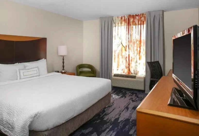 キングサイズベッドのスタンダードルーム, Fairfield Inn & Suites Milledgeville