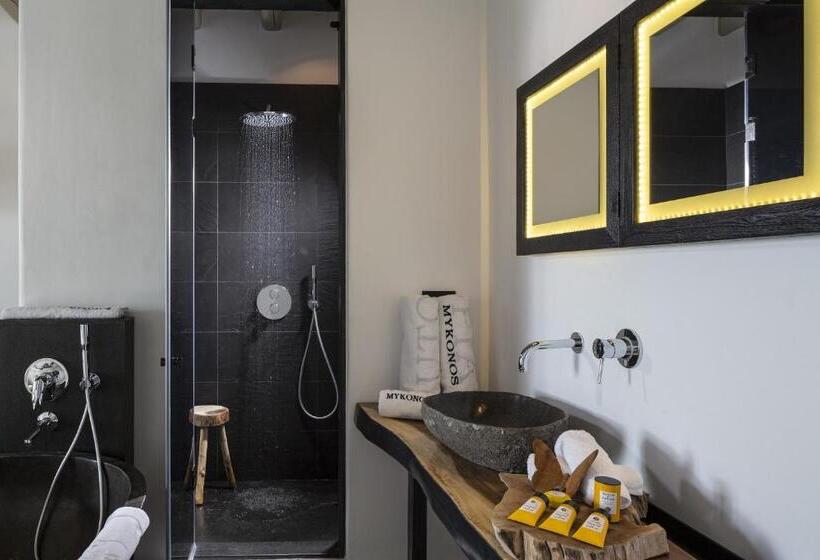 חדר סטנדרט נוף לים, Myconian Utopia Relais & Chateaux