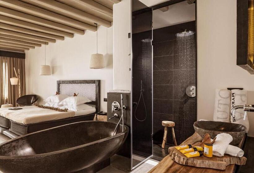 سوییت با چشمانداز دریا, Myconian Utopia Relais & Chateaux