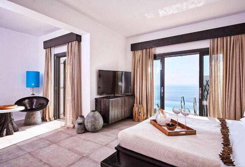 Люкс с Бассейном, Myconian Utopia Relais & Chateaux
