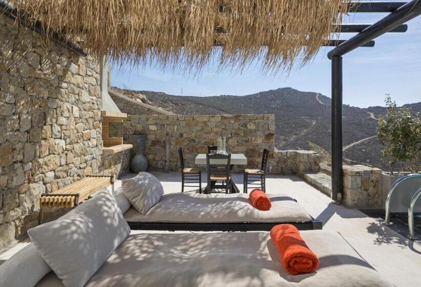 סוויטה עם בריכה, Myconian Utopia Relais & Chateaux