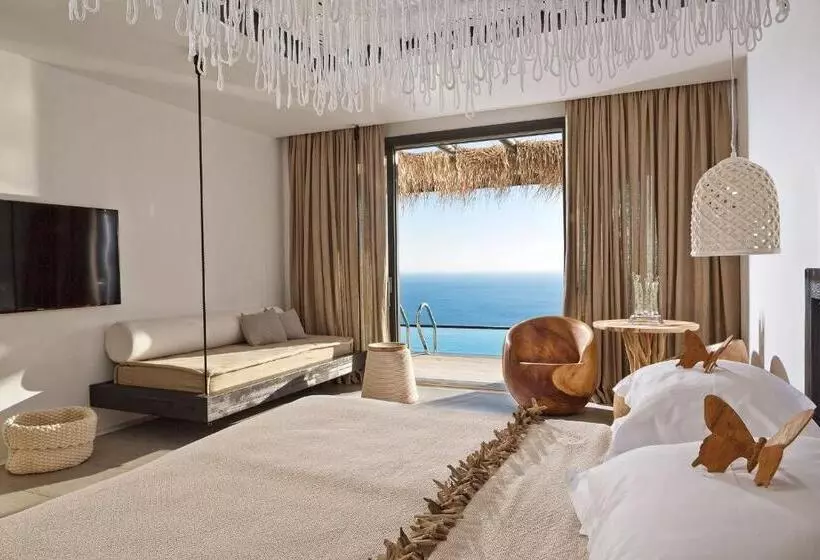 ５寝室のヴィラ, Myconian Utopia Relais & Chateaux
