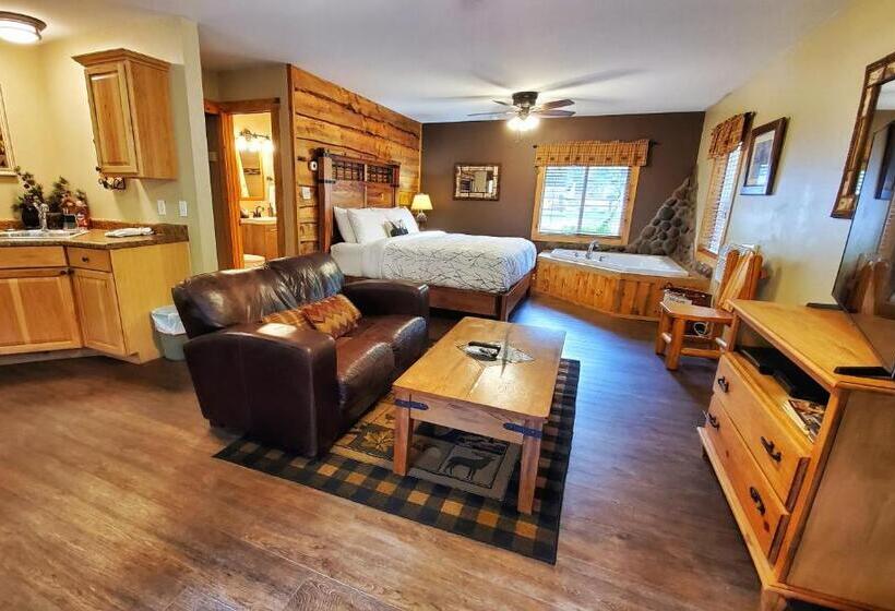 Хижина Deluxe, The Inn On Fall River & Fall River Cabins