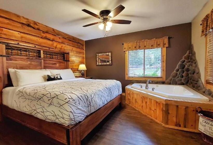 Хижина Deluxe, The Inn On Fall River & Fall River Cabins