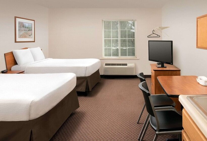 اتاق استاندارد با 2 تخت دوبل, Woodspring Suites Savannah Garden City