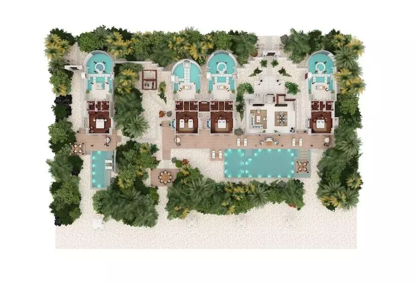 آپارتمان 4 خوابه, Anantara Kihavah Maldives Villas