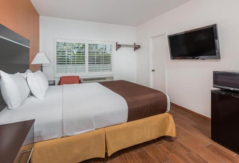 带大床的标准间, Adara Palm Springs