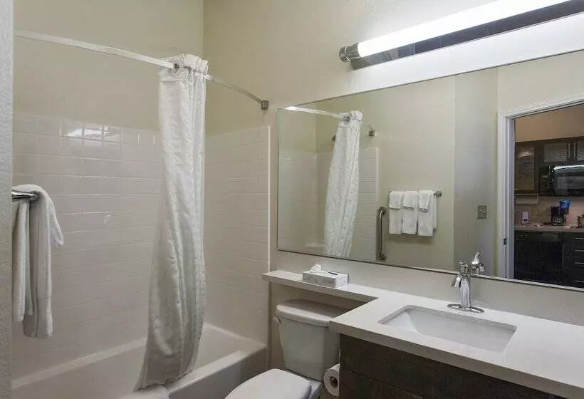 ダブルベッドのスタンダードスタジオ, Candlewood Suites San Marcos, An Ihg