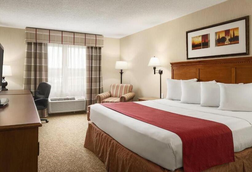 장애인을 위한 킹사이즈 침대 스탠다드 룸, Country Inn & Suites By Radisson, Toledo South, Oh