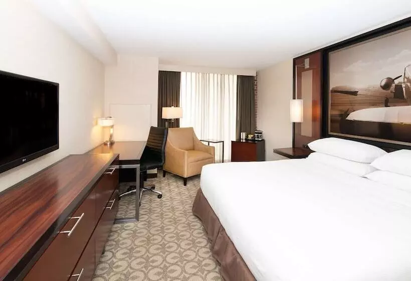 身障者適用キングサイズベッドルーム, Doubletree By Hilton Hotel & Suites Charleston Airport