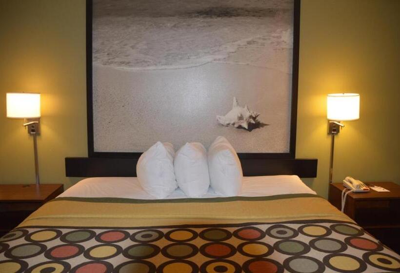 غرفة قياسية سرير كينج, Super 8 By Wyndham Monticello