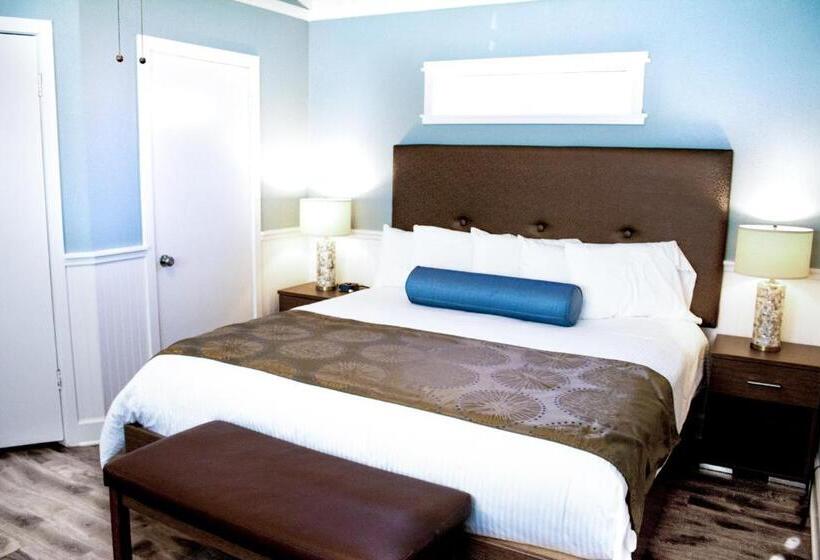 غرفة ديلوكس سرير كينج, Ocean Echo Inn & Beach Cottages